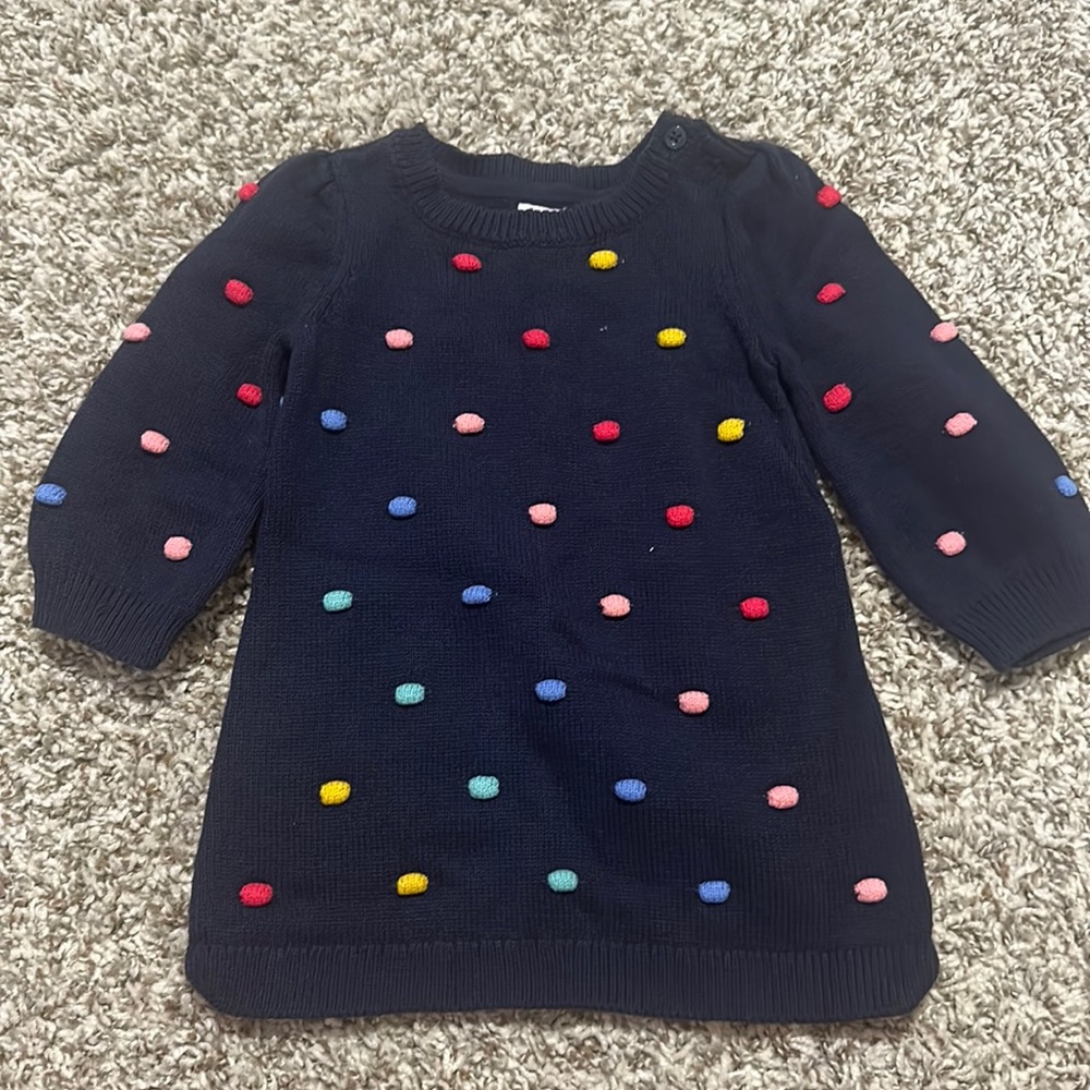 Baby Gap 6-12month girl sweater dress